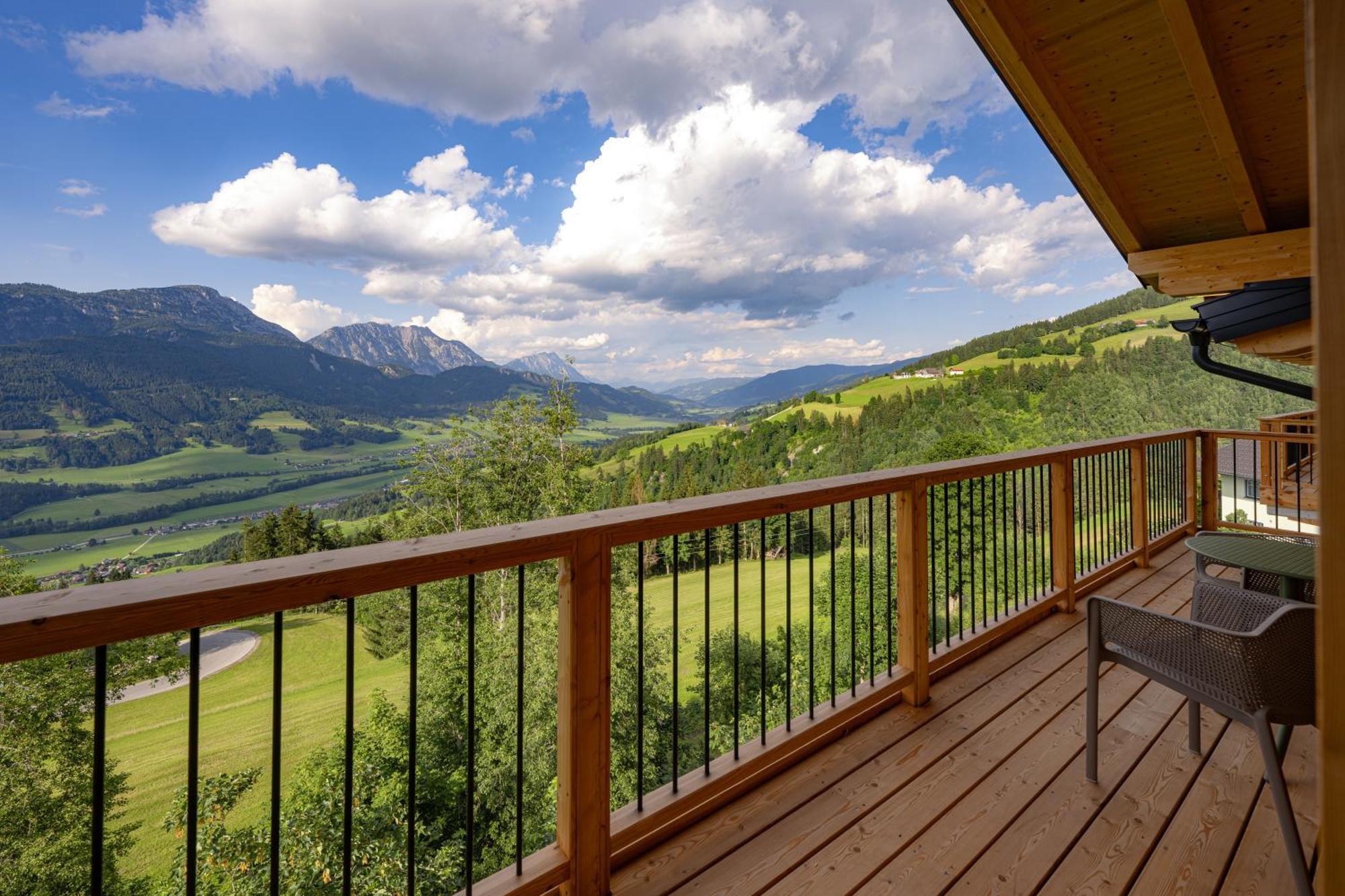 Hoeflehner Premium Gumpen Lodge Haus im Ennstal Zewnętrze zdjęcie